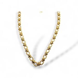 Gold Link Chain Necklace - Women's Jewelry
